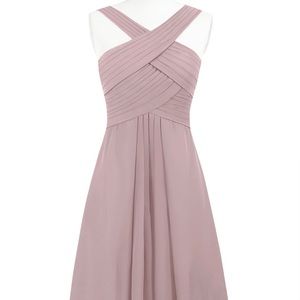 Azazie Armani Bridesmaid Dress in Dusty Rose